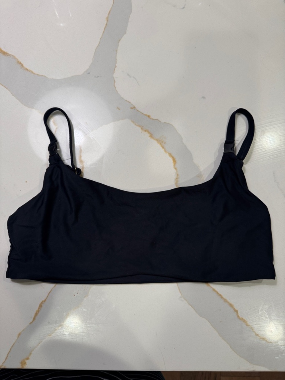 Andie Sleek Black Bikini Bralette